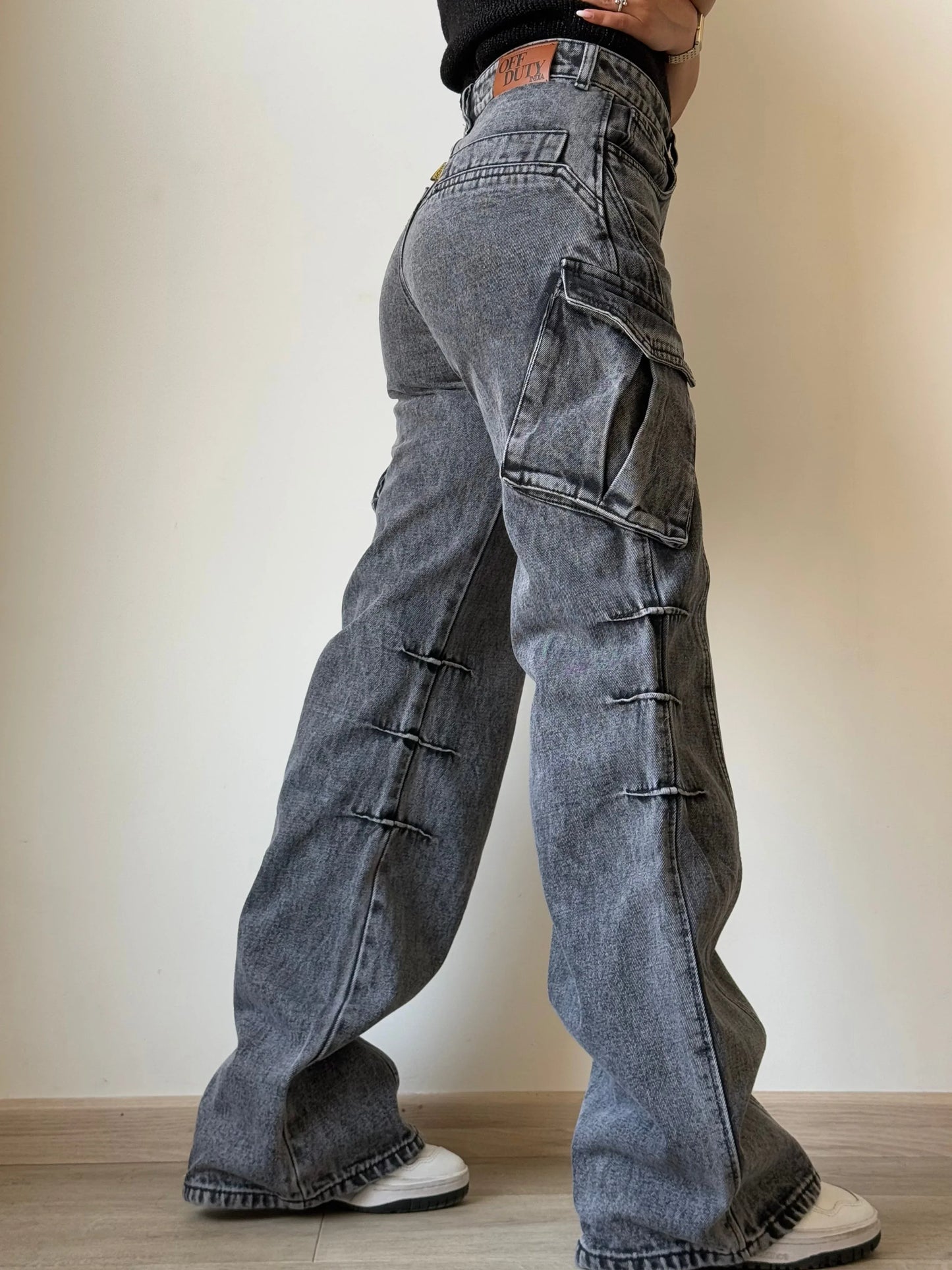 All Out Flare Cargo Unisex Jeans - Core Denims